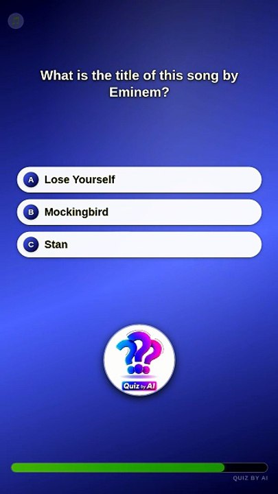 🧠 What is the title of this song by Eminem? - Vidéo Dailymotion