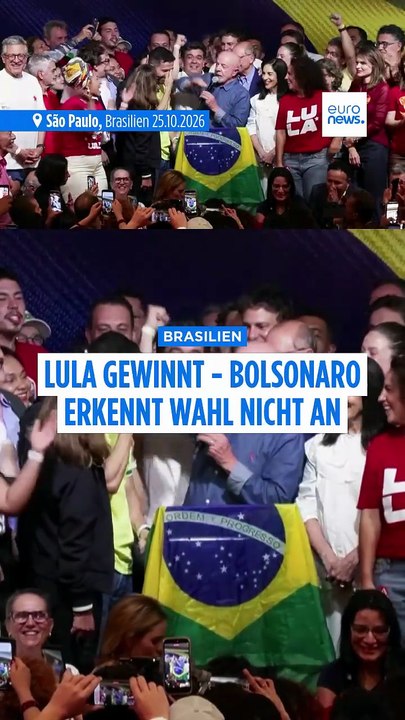Lula gewinnt wahl in brasilien, bolsonaro erkennt ergebnis nicht an