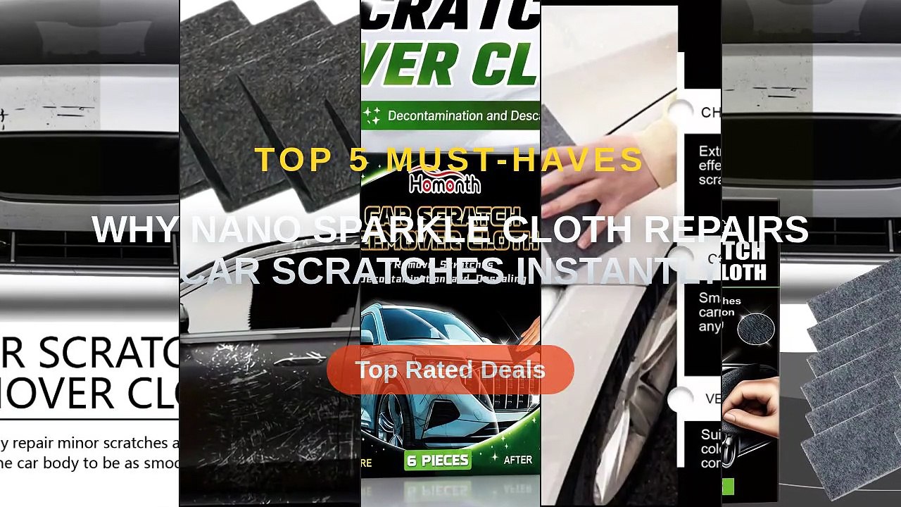 Why Nano Sparkle Cloth Repairs Car Scratches Instantly - Video Dailymotion