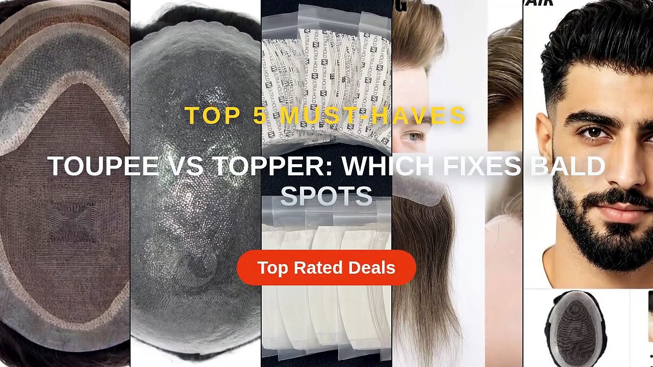 Toupee vs Topper: Which Fixes Bald Spots - Video Dailymotion