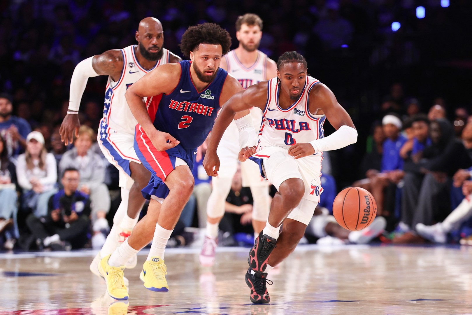 Résumé vidéo - NBA : Toujours invaincus, les Pistons premiers à faire plier les Sixers de LeBron James