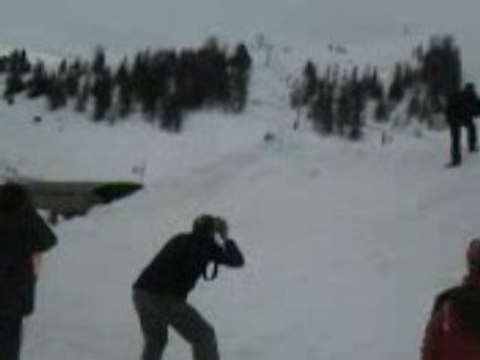 Freestyle de sky Plagne Bellecôte