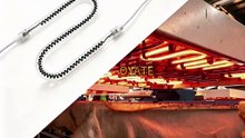 165mm 220v 1300w S shape carbon fiber heat lamps for silk screen printing machines