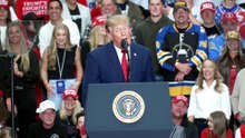USA: Nicki Minaj unterstützt Trump bei Wahlkampfauftritt in Michigan