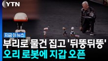 젠슨 황 눈에서 꿀 떨어진 오리 로봇…시연영상에 '주문 폭주' [지금이뉴스] / YTN