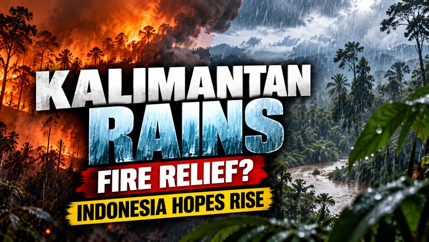 INDONESIA’S KALIMANTAN HIT BY HEAVY RAIN! Fires, Haze and Storm Damage | World