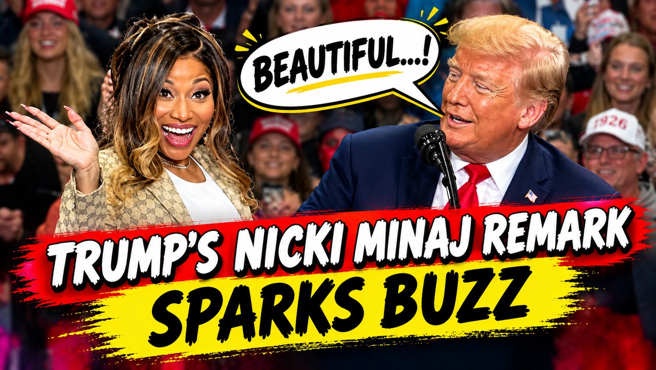 Trump’s Nicki Minaj Remark Sparks Buzz at Michigan Rally | Accuses El ...