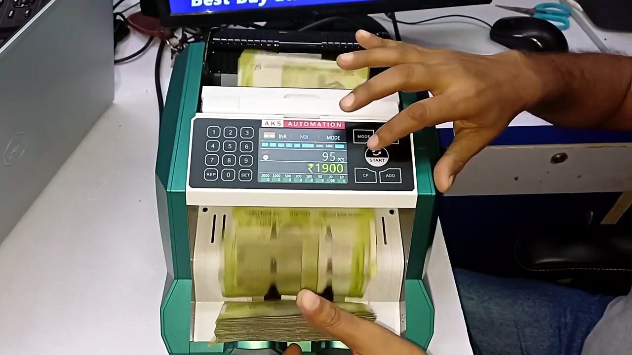 Best Mix Note Counting Machine Supplier in Nanded, Maharashtra | Heavy ...