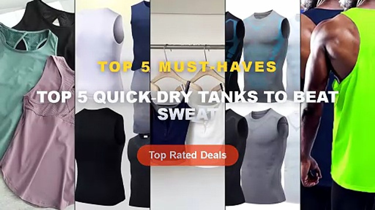 Top 5 Quick‑Dry Tanks To Beat Sweat: Top 5 Best Sellers - Running Tank ...