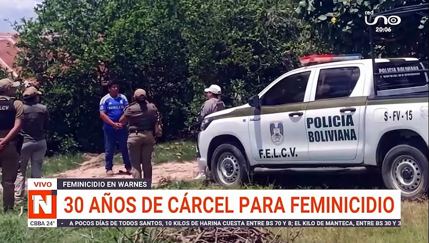 30 años de cárcel para feminicida