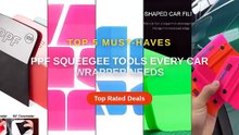 PPF Squeegee Tools Every Car Wrapper Needs