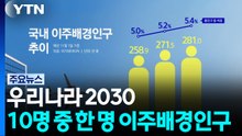 우리나라 2030 10명 중 한 명이 이주배경인구 / YTN