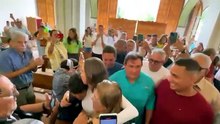El recibimiento a María Corina Machado en Venezuela