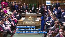 Brytyjski premier Andy Burnham chce „uczciwej debaty” o powrocie do swobodnego przepływu w UE