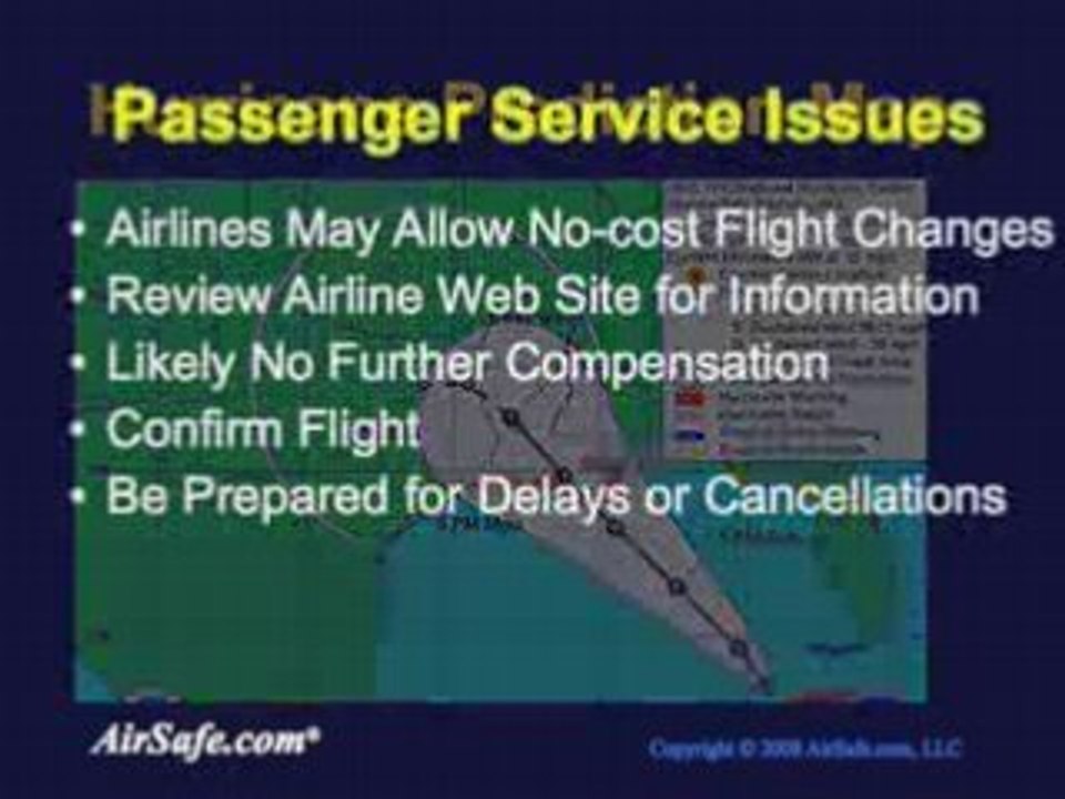 Airline Travel Issues and Hurricanes
