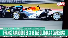 Mala racha: Colapinto abandonó en tres de las últimas cuatro carreras