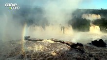 Cataratas do Iguaçu têm maior volume de 2026, com 17,7 milhões de litros de água por segundo