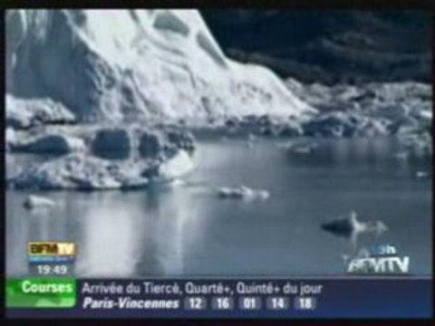 Les glaces arctiques ont reculé de 2 millions de km2