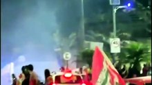 Festa da vitória de Lula termina em confronto com a PM na Grande BH