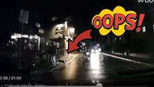Cat Unexpectedly Dashes Across Road and Is Struck by Vehicle in Shocking Dashcam Video