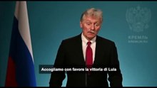 Mosca accoglie vittoria di Lula: ha fatto molto per legami con Russia