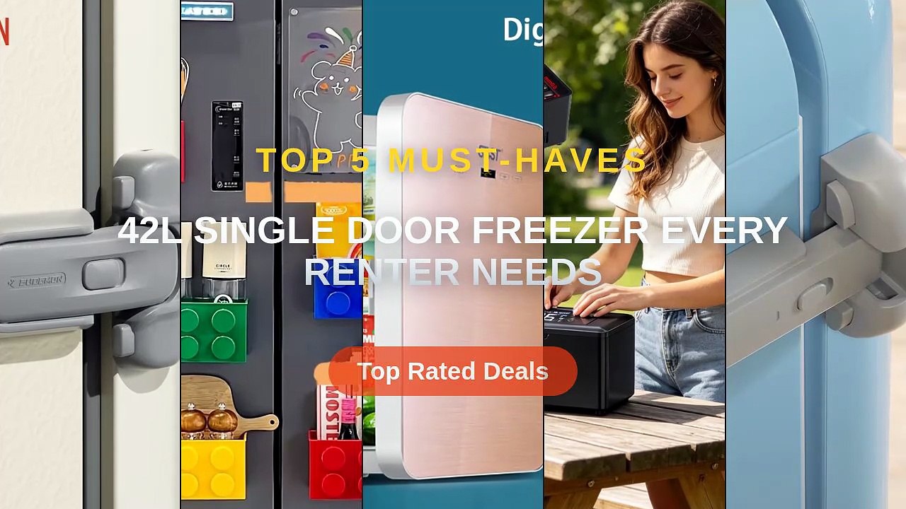 42L Single Door Freezer Every Renter Needs - Video Dailymotion