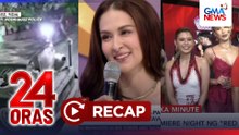 24 Oras: (Part 2) Truck na nahulog sa tulay; Premiere night ng "Red Crown"; Marian Rivera sa 'padlock' issue, atbp.