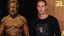 Alexander Skarsgard will 'never forget' wearing full costume on the set of Wicker for the first time