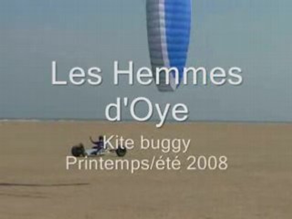 Les hemmes kite buggy 2008