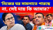 নিজের ঘর সামলাতে পারছে না, সেই দায় কি আমার? মমতাকে কটাক্ষ শুভেন্দুর