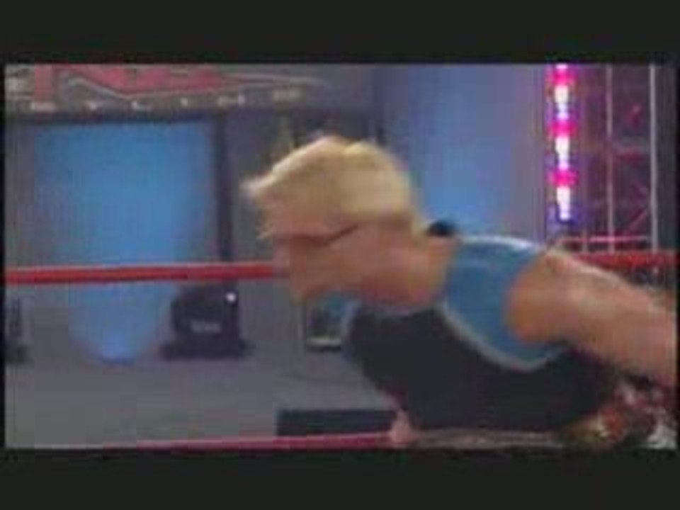 Raven vs Aj styles  vs  Jeff Jarrett part 1