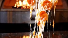 Delicious Hot Pizza Postar