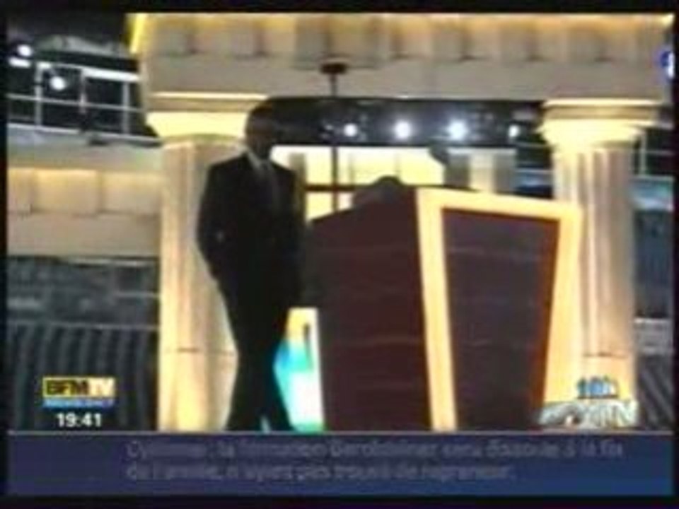 Répétition pour Barack Obama démocrate denver