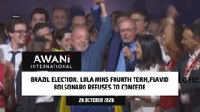 Brazil’s Lula wins historic fourth term, Flavio Bolsonaro refuses to concede