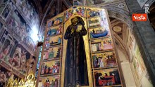 Mattarella visita la Basilica di Santa Croce a Firenze
