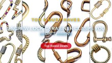5 Screw Lock Carabiner Clasps You Didn't Know