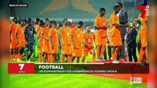 Football : les Eléphantaux vice champion du tournoi UFOA