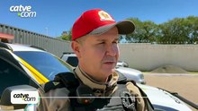 Motores foram recuperados pela polícia antes de proprietário saber sobre o crime