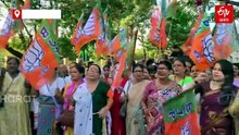 কংগ্ৰেছৰ বিৰুদ্ধে ৰাজপথত শ শ বিজেপি প্ৰতিবাদকাৰী