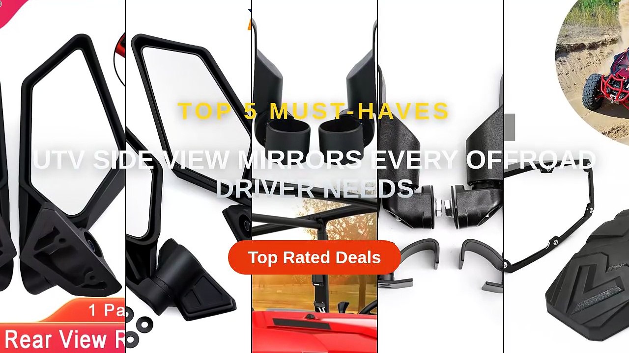 UTV Side View Mirrors Every Offroad Driver Needs - Video Dailymotion