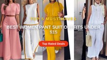 Best Women Pant Suit Outfits Under $15
