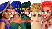 Best African Headtie Turbans Under $15