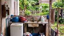Before vs after: the most satisfying laundry makeover