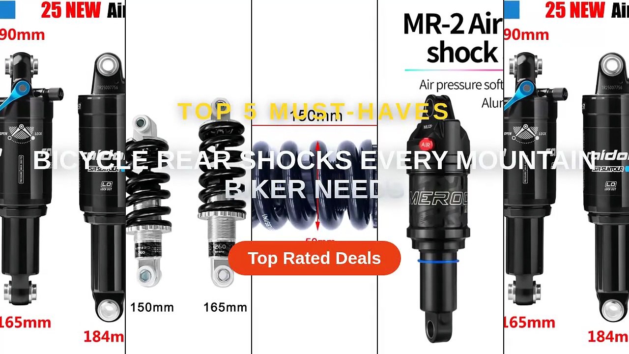 Bicycle Rear Shocks Every Mountain Biker Needs - Video Dailymotion