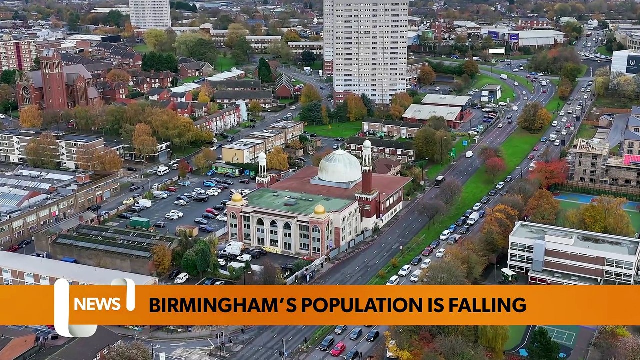 Birmingham population falls by almost 6,000 - video Dailymotion