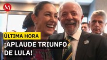 ¡Remontada histórica! Sheinbaum felicita a Lula da Silva por su 4° mandato en Brasil