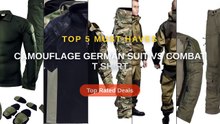 Camouflage German Suit vs Combat T Shirt