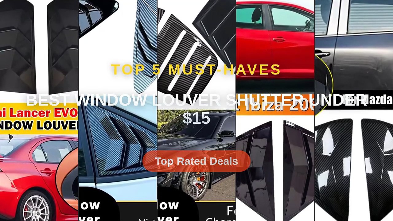 Best Window Louver Shutter Under $15 - Video Dailymotion