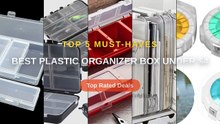 Best Plastic Organizer Box Under $4