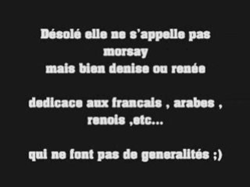 LA GRAND MERE A MORSAY EST NOELISTE LA PREUVE